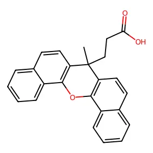 Tribenzo(b,n,pqr)perylene structure