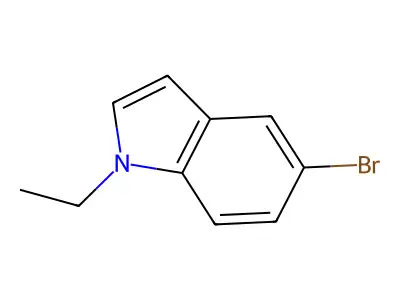 5-Bromo-1-ethyl-1H-indole structure