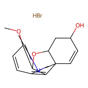 加兰他敏氢溴酸盐 structure