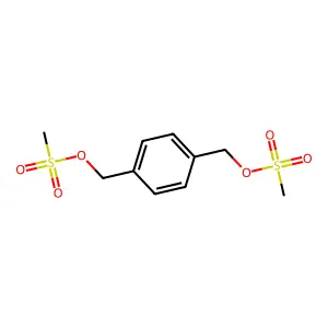 对二甲苯-α,二甲基磺酸酯 structure
