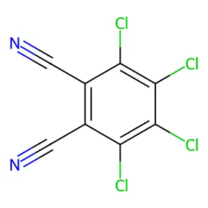 3,4,5,6-四氯邻苯二甲腈 structure