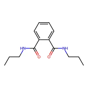 N,N'-dipropylphthalamide structure