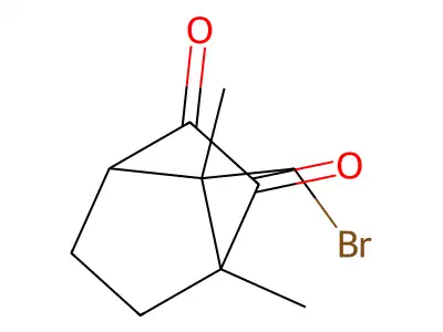 7-(Bromomethyl)-1,7-dimethylbicyclo[2.2.1]heptane-2,3-dione structure