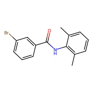 3-bromo-N-(2,6-dimethylphenyl)benzamide structure