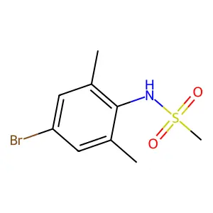 N-(4-溴-2,6-二甲基苯基)甲磺酰胺 structure