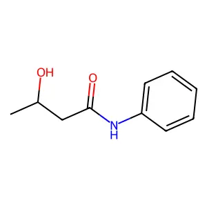 3-Hydroxy-N-phenylbutanamide structure