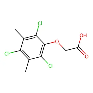 (2,4,6-Trichloro-3,5-dimethylphenoxy)acetic acid structure