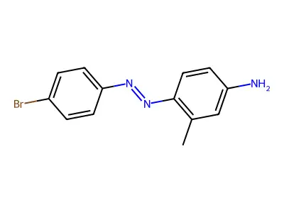 4-[(4-Bromophenyl)diazenyl]-3-methylaniline structure