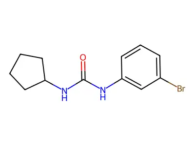 1-(3-Bromophenyl)-3-cyclopentylurea structure