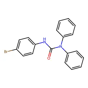 3-(4-Bromophenyl)-1,1-diphenylurea structure