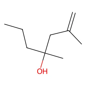 2,4-Dimethyl-1-hepten-4-ol structure