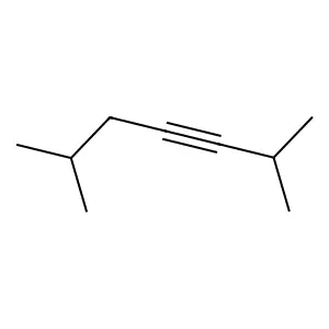 3-Heptyne, 2,6-dimethyl- structure