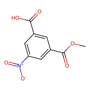 1,3-Benzenedicarboxylic acid, 5-nitro-, 1-methyl ester structure