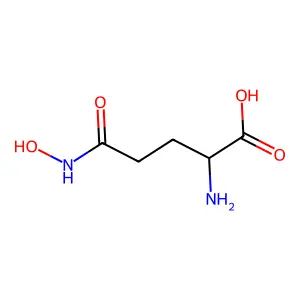 谷氨酰胺氧肟酸 structure