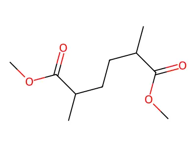 1,6-Dimethyl 2,5-dimethylhexanedioate structure