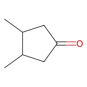 trans-3,4-Dimethylcyclopentanone structure