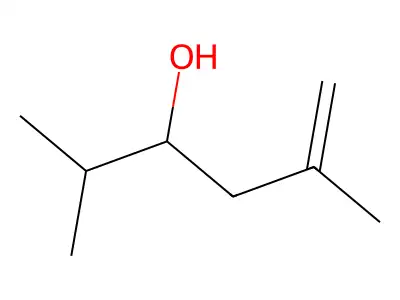 2,5-Dimethyl-5-hexen-3-ol structure