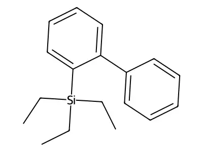 2-(Triethylsilyl)-1,1'-biphenyl structure