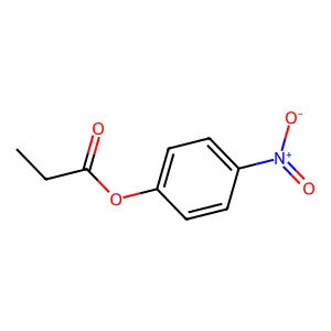 p-Nitrophenyl propionate structure