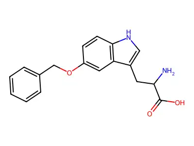 5-Benzyloxytryptophan structure