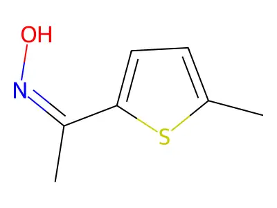 5-Methyl-2-acetylthiophene oxime structure