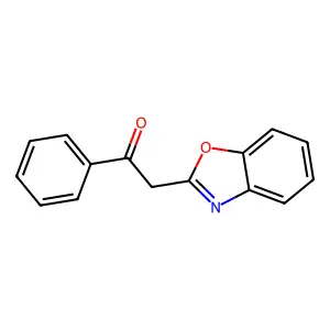 2-Benzoxazol-2-yl-1-phenylethan-1-one structure