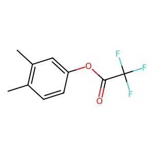 (3,4-Dimethylphenyl) 2,2,2-trifluoroacetate structure