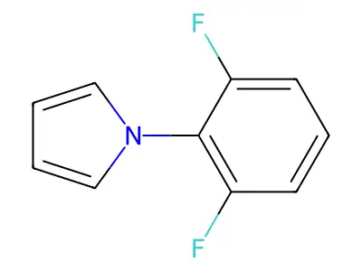 1-(2,6-difluorophenyl)-1H-pyrrole structure