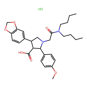 N-[2-(3-chloro-4-methylphenyl)benzotriazol-5-yl]butanamide structure