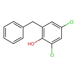 2-Benzyl-4,6-dichlorophenol structure