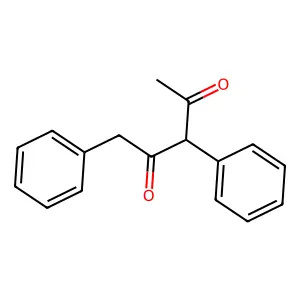 1,3-Diphenyl-2,4-pentanedione structure