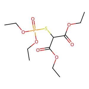 Malonic acid, mercapto-, S-ester with O,O-diethylphosphorothioate structure