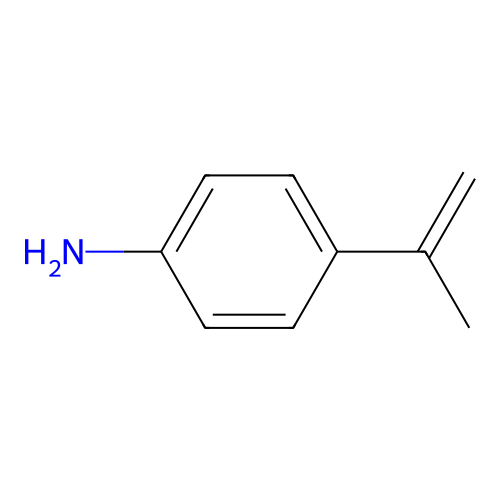 Benzenamine, 4-(1-methylethenyl)- structure