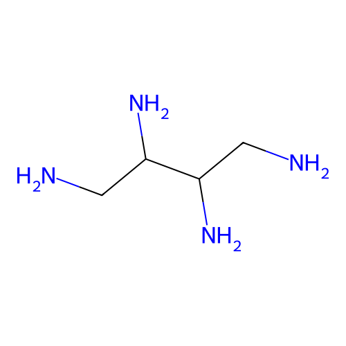 1,2,3,4-Tetraaminobutane structure