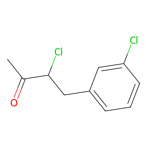 3-Chloro-4-(3-chlorophenyl)-2-butanone structure