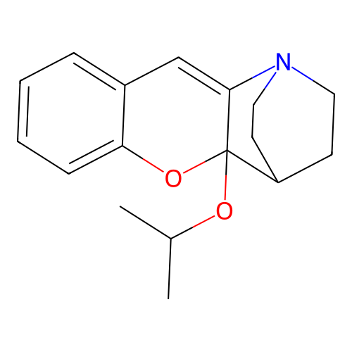 (1s,4s)-4a-Isopropoxy-2,3,4,4a-tetrahydro-1,4-ethanochromeno[3,2-b]pyridine structure