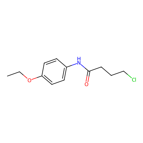 4-Chloro-4'-ethoxybutyranilide structure