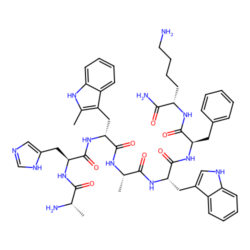 Alexamorelin structure