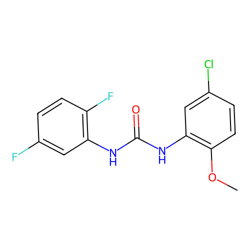 1-(5-Chloro-2-methoxyphenyl)-3-(2,5-difluorophenyl)urea structure