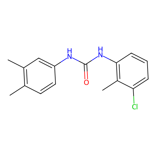 1-(3-Chloro-2-methylphenyl)-3-(3,4-dimethylphenyl)urea structure