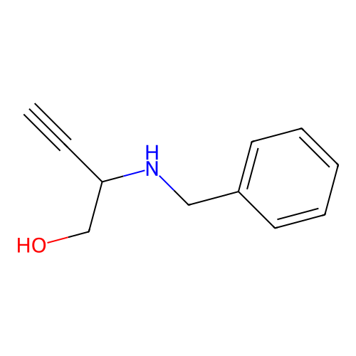 2-(Benzylamino)but-3-yn-1-ol structure