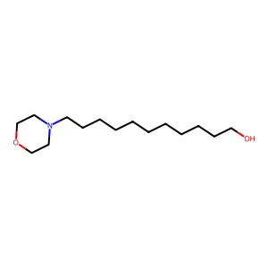 4-Morpholineundecanol structure