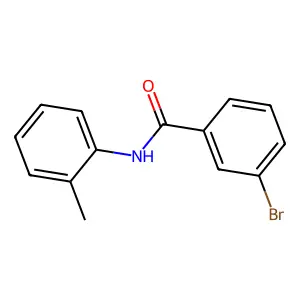 3-bromo-N-(2-methylphenyl)benzamide structure