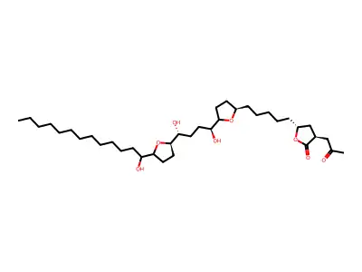 2,4-trans-Gigantecinone structure
