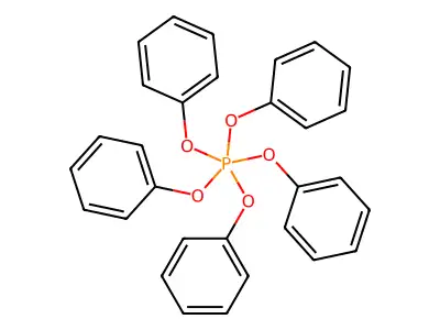 Phosphorane, pentaphenoxy-, (TB-5-11)- structure