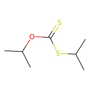 Carbonic acid, dithio-, O,S-diisopropyl ester structure