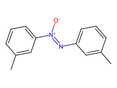Diazene, bis(3-methylphenyl)-, 1-oxide structure