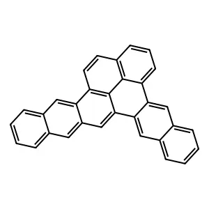 Naphtho(8,1,2-hij)hexaphene structure