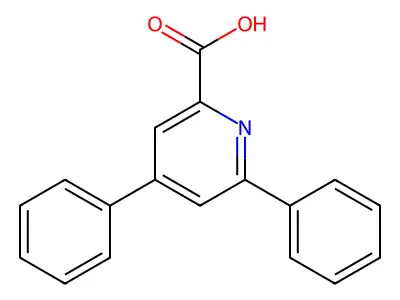 4,6-diphenylpyridine-2-carboxylic Acid structure