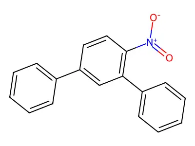4'-Nitro-m-terphenyl structure
